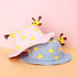Children's fawn cartoon sunscreen hat, Circumference 19-21 in